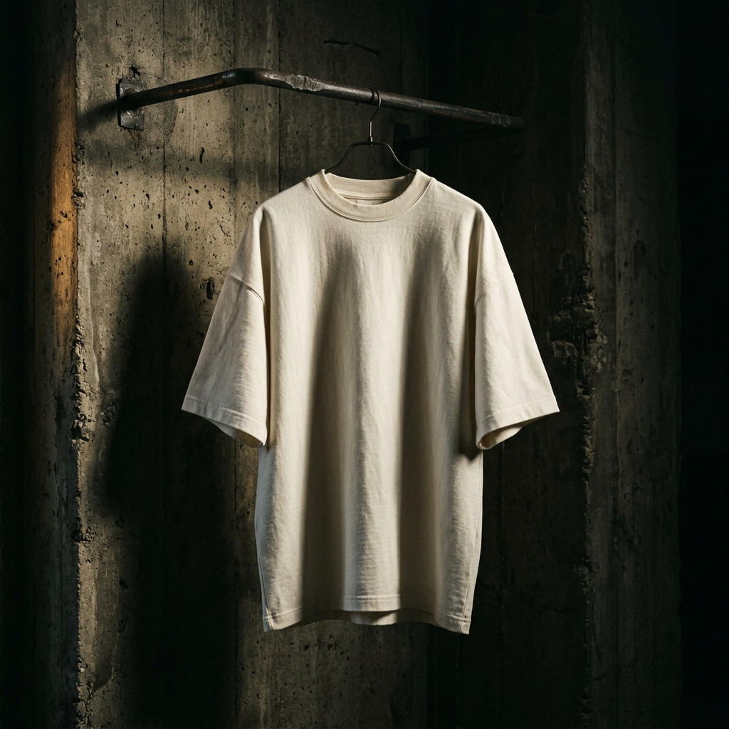 Raw Cream Minimalist Tee